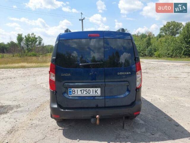 Синий Дачия Доккер, объемом двигателя 1.6 л и пробегом 139 тыс. км за 8800 $, фото 4 на Automoto.ua