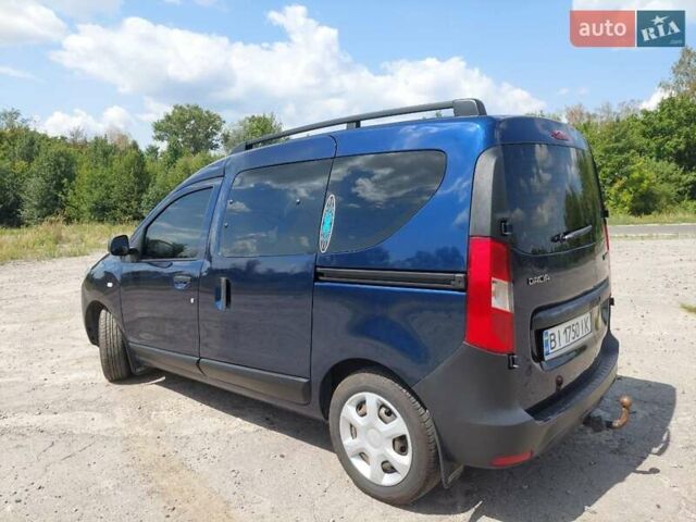 Синий Дачия Доккер, объемом двигателя 1.6 л и пробегом 139 тыс. км за 8800 $, фото 5 на Automoto.ua