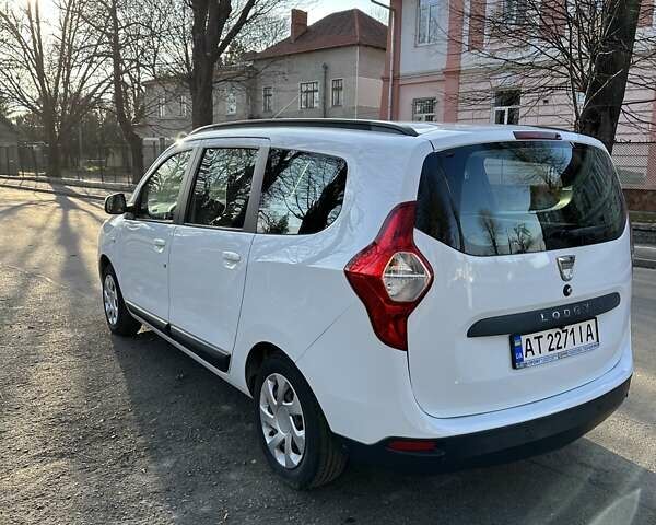 Белый Дачия Лоджи, объемом двигателя 1.5 л и пробегом 170 тыс. км за 7650 $, фото 7 на Automoto.ua