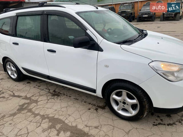Білий Дачія Лоджі, об'ємом двигуна 1.2 л та пробігом 155 тис. км за 5500 $, фото 4 на Automoto.ua