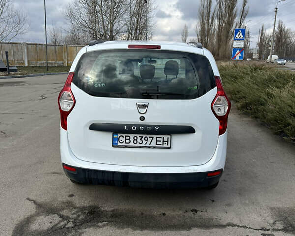 Білий Дачія Лоджі, об'ємом двигуна 1.46 л та пробігом 200 тис. км за 7500 $, фото 8 на Automoto.ua
