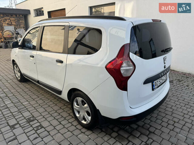 Белый Дачия Лоджи, объемом двигателя 1.6 л и пробегом 215 тыс. км за 6999 $, фото 7 на Automoto.ua