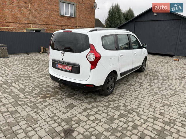Білий Дачія Лоджі, об'ємом двигуна 1.6 л та пробігом 135 тис. км за 8700 $, фото 4 на Automoto.ua