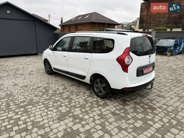 Білий Дачія Лоджі, об'ємом двигуна 1.6 л та пробігом 135 тис. км за 8700 $, фото 6 на Automoto.ua