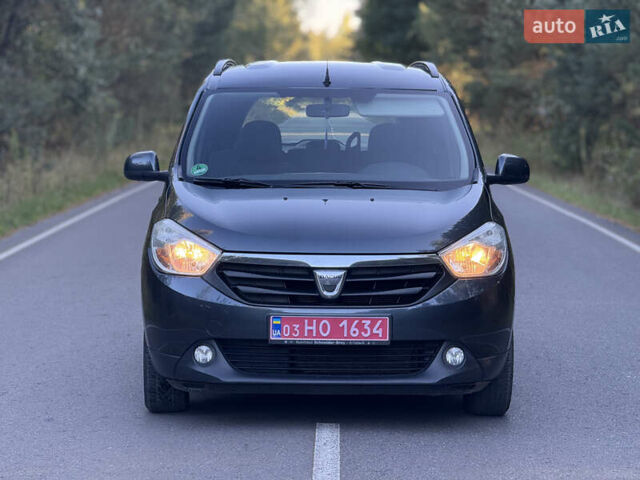 Чорний Дачія Лоджі, об'ємом двигуна 1.6 л та пробігом 212 тис. км за 7900 $, фото 1 на Automoto.ua