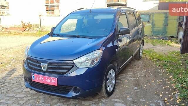 Черный Дачия Лоджи, объемом двигателя 1.6 л и пробегом 246 тыс. км за 5300 $, фото 1 на Automoto.ua