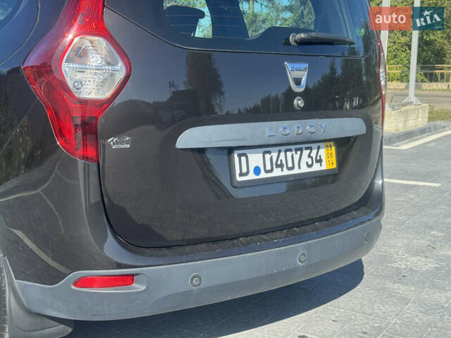Черный Дачия Лоджи, объемом двигателя 1.5 л и пробегом 160 тыс. км за 7750 $, фото 19 на Automoto.ua
