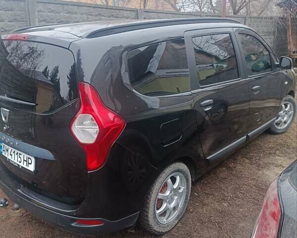 Черный Дачия Лоджи, объемом двигателя 1.6 л и пробегом 224 тыс. км за 7700 $, фото 4 на Automoto.ua