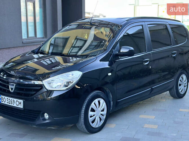 Чорний Дачія Лоджі, об'ємом двигуна 1.2 л та пробігом 174 тис. км за 5499 $, фото 1 на Automoto.ua