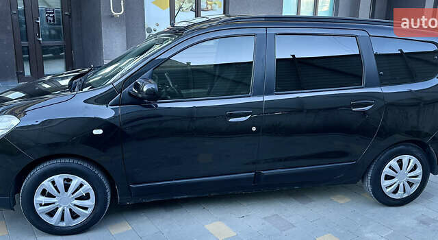 Чорний Дачія Лоджі, об'ємом двигуна 1.2 л та пробігом 174 тис. км за 5499 $, фото 10 на Automoto.ua