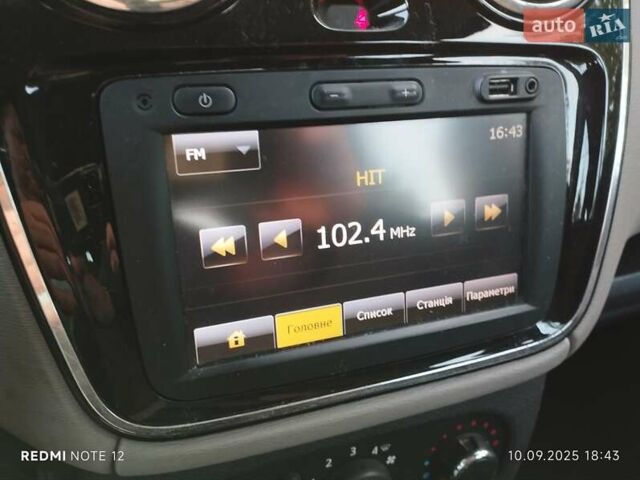 Черный Дачия Лоджи, объемом двигателя 1.2 л и пробегом 165 тыс. км за 5400 $, фото 2 на Automoto.ua
