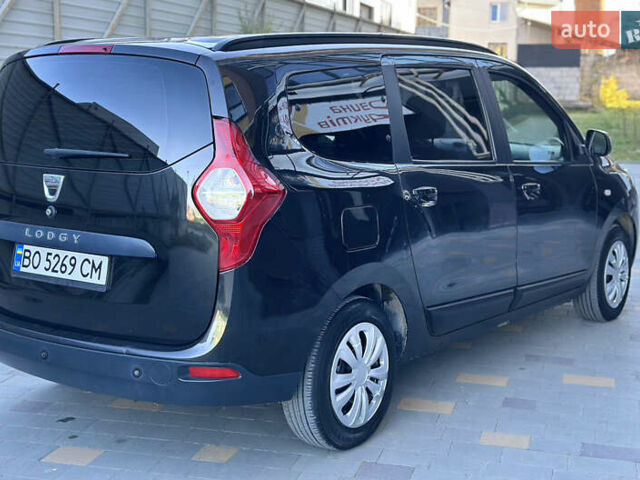 Чорний Дачія Лоджі, об'ємом двигуна 1.2 л та пробігом 174 тис. км за 5499 $, фото 5 на Automoto.ua