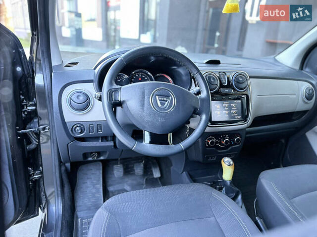 Чорний Дачія Лоджі, об'ємом двигуна 1.2 л та пробігом 174 тис. км за 5499 $, фото 23 на Automoto.ua