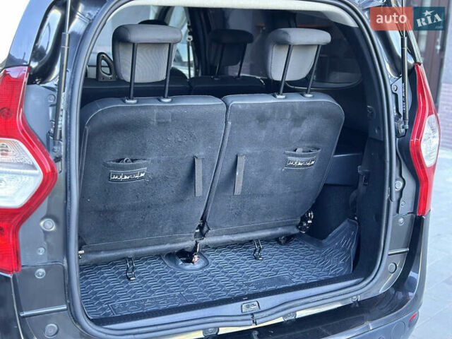 Чорний Дачія Лоджі, об'ємом двигуна 1.2 л та пробігом 174 тис. км за 5499 $, фото 17 на Automoto.ua