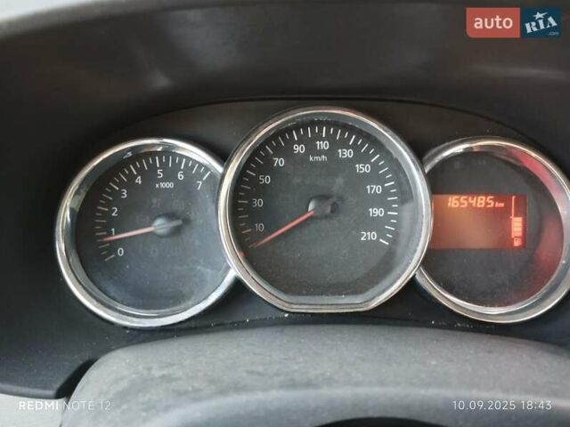 Черный Дачия Лоджи, объемом двигателя 1.2 л и пробегом 165 тыс. км за 5400 $, фото 1 на Automoto.ua