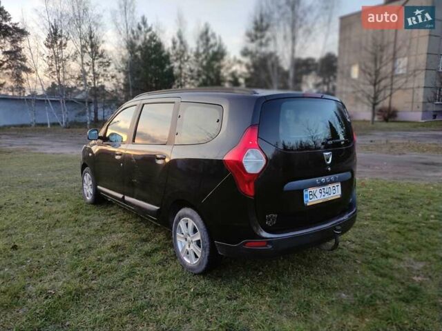 Чорний Дачія Лоджі, об'ємом двигуна 1.5 л та пробігом 251 тис. км за 8500 $, фото 5 на Automoto.ua