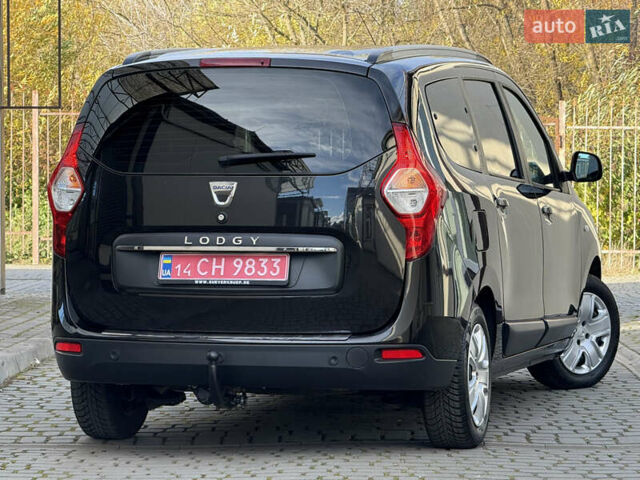 Дачія Лоджі 2018 у Дрогобичі на Automoto.ua Чорний Дачія Лоджі, об'ємом двигуна 1.6 л та пробігом 98 тис. км за 9750 $, фото 41 на Automoto.ua