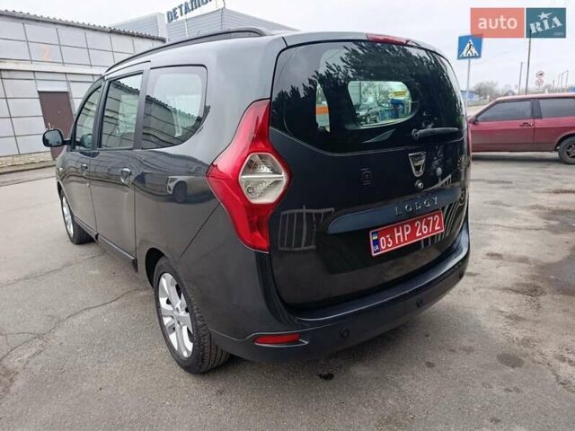 Сірий Дачія Лоджі, об'ємом двигуна 1.5 л та пробігом 220 тис. км за 8300 $, фото 18 на Automoto.ua