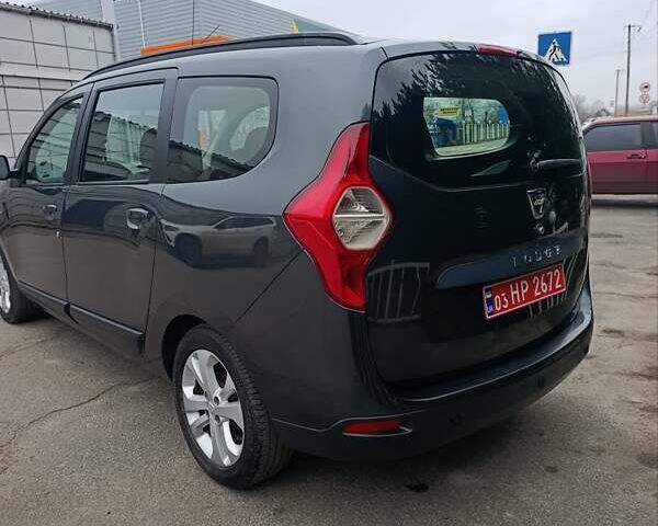 Сірий Дачія Лоджі, об'ємом двигуна 1.5 л та пробігом 220 тис. км за 8300 $, фото 12 на Automoto.ua