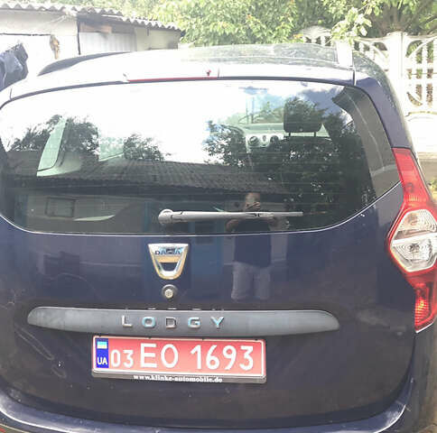 Синий Дачия Лоджи, объемом двигателя 1.6 л и пробегом 152 тыс. км за 5900 $, фото 1 на Automoto.ua