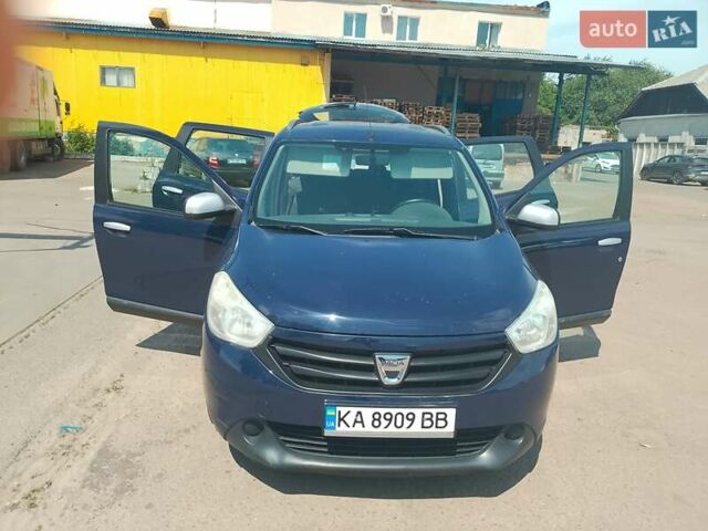 Синий Дачия Лоджи, объемом двигателя 1.2 л и пробегом 129 тыс. км за 5250 $, фото 5 на Automoto.ua