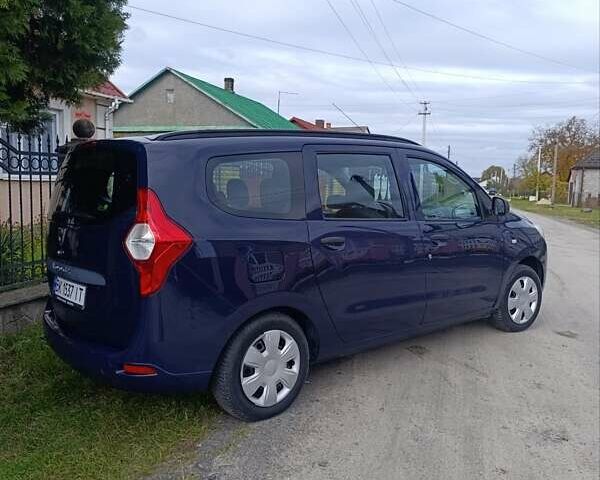 Дачия Лоджи 2012 в Сарнах на Automoto.ua Синий Дачия Лоджи, объемом двигателя 1.6 л и пробегом 92 тыс. км за 6300 $, фото 12 на Automoto.ua