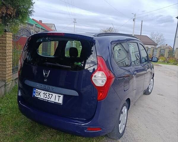Дачия Лоджи 2012 в Сарнах на Automoto.ua Синий Дачия Лоджи, объемом двигателя 1.6 л и пробегом 92 тыс. км за 6300 $, фото 15 на Automoto.ua