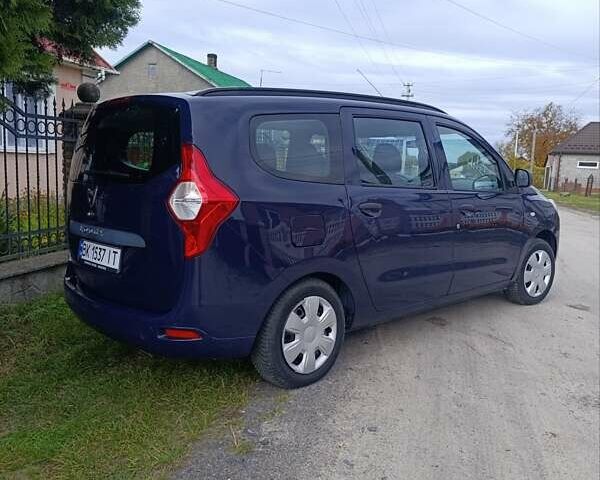 Дачия Лоджи 2012 в Сарнах на Automoto.ua Синий Дачия Лоджи, объемом двигателя 1.6 л и пробегом 92 тыс. км за 6300 $, фото 14 на Automoto.ua