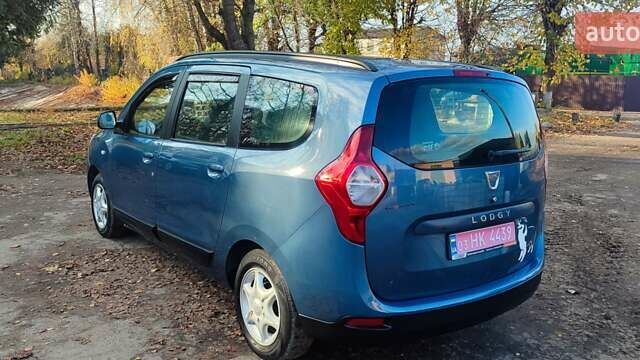 Синий Дачия Лоджи, объемом двигателя 1.6 л и пробегом 237 тыс. км за 6100 $, фото 25 на Automoto.ua
