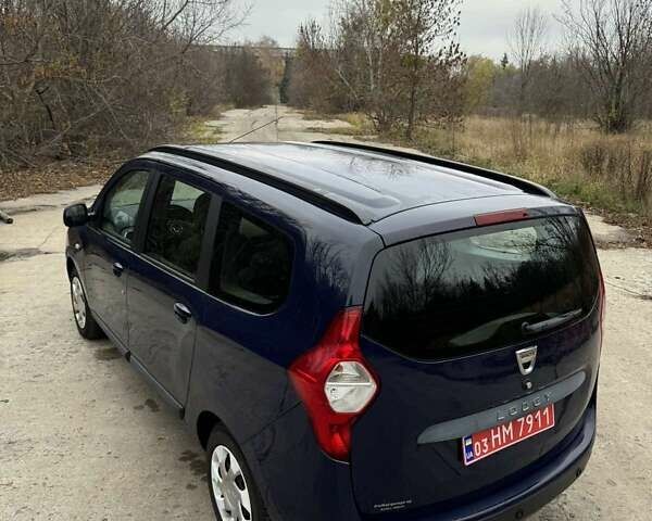 Синій Дачія Лоджі, об'ємом двигуна 1.2 л та пробігом 149 тис. км за 5450 $, фото 9 на Automoto.ua