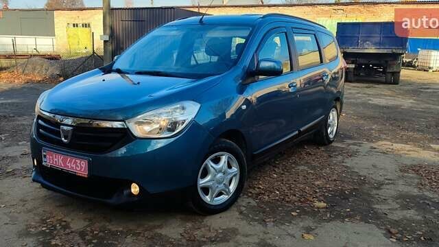 Синий Дачия Лоджи, объемом двигателя 1.6 л и пробегом 238 тыс. км за 5900 $, фото 11 на Automoto.ua