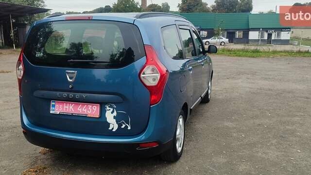 Дачия Лоджи 2013 в Луцке на Automoto.ua Синий Дачия Лоджи, объемом двигателя 1.6 л и пробегом 237 тыс. км за 6300 $, фото 15 на Automoto.ua