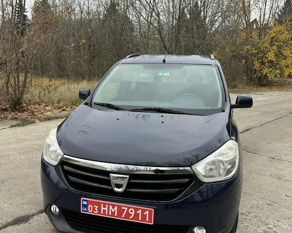 Синий Дачия Лоджи, объемом двигателя 1.2 л и пробегом 148 тыс. км за 5500 $, фото 14 на Automoto.ua