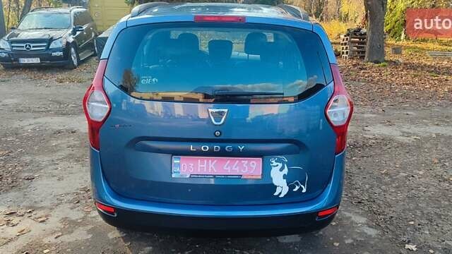 Синий Дачия Лоджи, объемом двигателя 1.6 л и пробегом 237 тыс. км за 6100 $, фото 24 на Automoto.ua