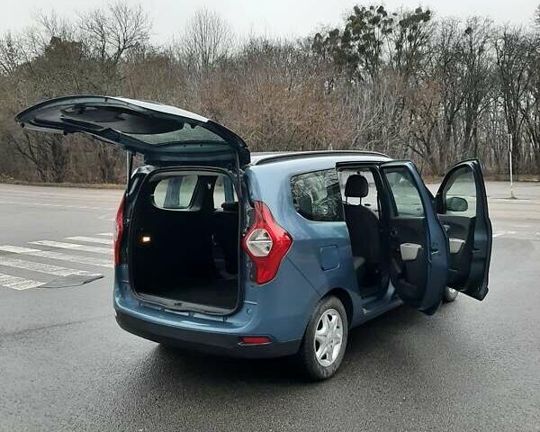 Синий Дачия Лоджи, объемом двигателя 1.6 л и пробегом 238 тыс. км за 6900 $, фото 22 на Automoto.ua