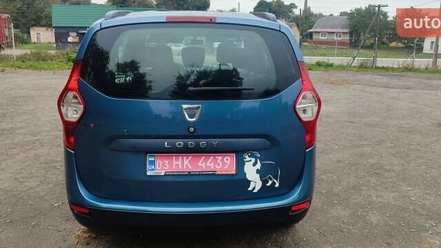 Дачия Лоджи 2013 в Луцке на Automoto.ua Синий Дачия Лоджи, объемом двигателя 1.6 л и пробегом 237 тыс. км за 6100 $, фото 13 на Automoto.ua
