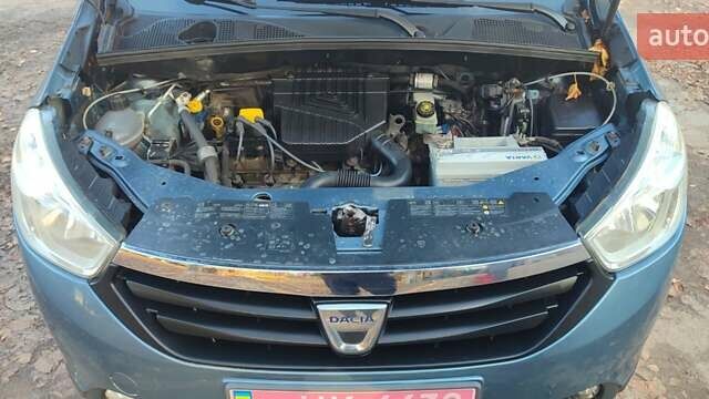 Синий Дачия Лоджи, объемом двигателя 1.6 л и пробегом 237 тыс. км за 6100 $, фото 5 на Automoto.ua