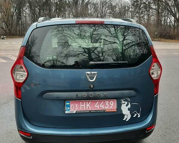 Синий Дачия Лоджи, объемом двигателя 1.6 л и пробегом 238 тыс. км за 6900 $, фото 10 на Automoto.ua