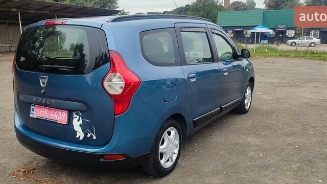 Дачия Лоджи 2013 в Луцке на Automoto.ua Синий Дачия Лоджи, объемом двигателя 1.6 л и пробегом 237 тыс. км за 6100 $, фото 2 на Automoto.ua