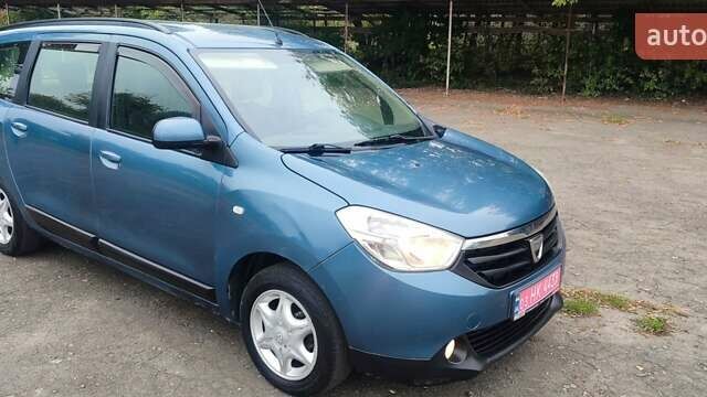 Синий Дачия Лоджи, объемом двигателя 1.6 л и пробегом 228 тыс. км за 6750 $, фото 19 на Automoto.ua