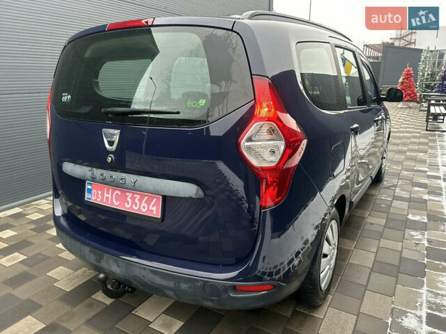 Синий Дачия Лоджи, объемом двигателя 1.5 л и пробегом 171 тыс. км за 7900 $, фото 5 на Automoto.ua