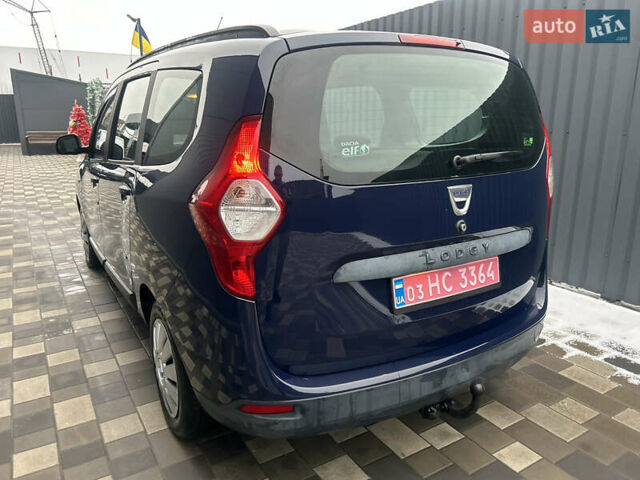 Синий Дачия Лоджи, объемом двигателя 1.5 л и пробегом 171 тыс. км за 7900 $, фото 96 на Automoto.ua