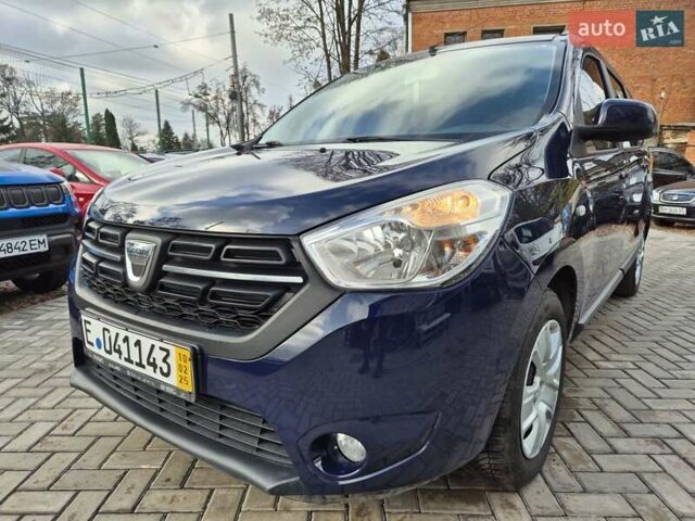 Синій Дачія Лоджі, об'ємом двигуна 1.6 л та пробігом 116 тис. км за 10200 $, фото 11 на Automoto.ua
