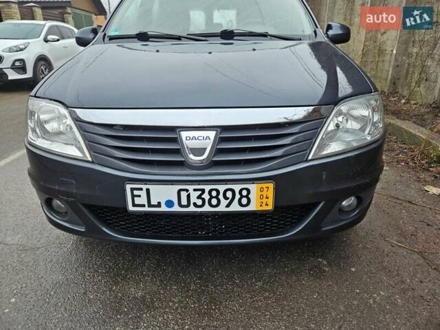 Черный Дачия Логан МСВ, объемом двигателя 1.6 л и пробегом 234 тыс. км за 5300 $, фото 1 на Automoto.ua