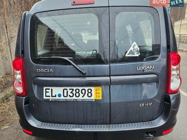 Черный Дачия Логан МСВ, объемом двигателя 1.6 л и пробегом 234 тыс. км за 5300 $, фото 3 на Automoto.ua