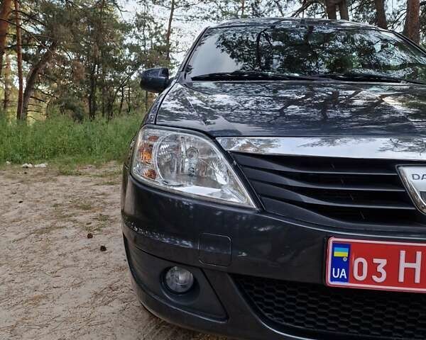 Черный Дачия Логан МСВ, объемом двигателя 1.6 л и пробегом 181 тыс. км за 6399 $, фото 11 на Automoto.ua