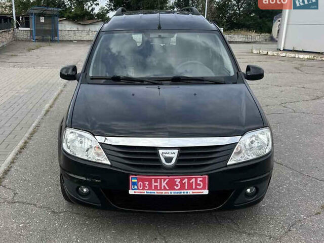 Чорний Дачія Логан МСВ, об'ємом двигуна 1.6 л та пробігом 142 тис. км за 8950 $, фото 2 на Automoto.ua