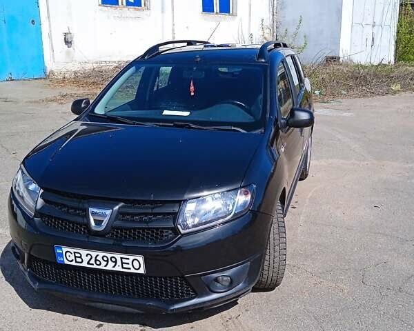 Черный Дачия Логан МСВ, объемом двигателя 1.5 л и пробегом 190 тыс. км за 6899 $, фото 1 на Automoto.ua