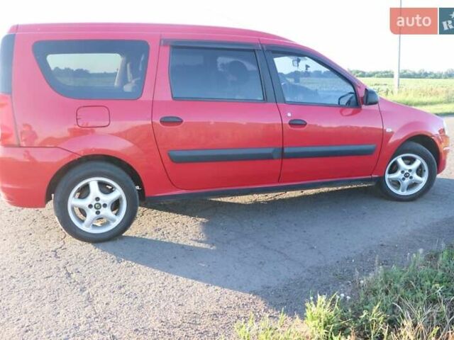 Червоний Дачія Логан МСВ, об'ємом двигуна 1.39 л та пробігом 260 тис. км за 5200 $, фото 9 на Automoto.ua