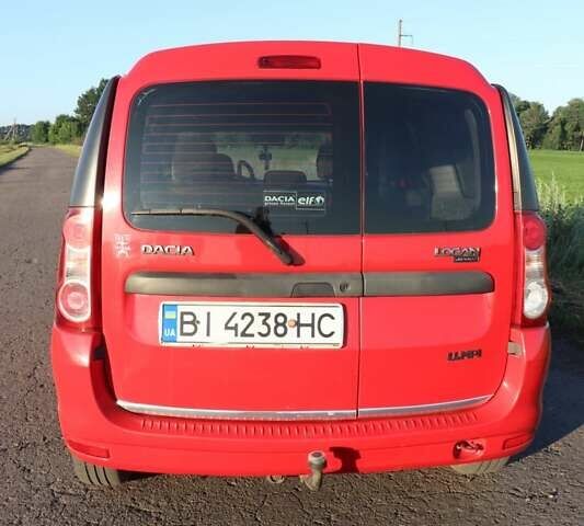 Червоний Дачія Логан МСВ, об'ємом двигуна 1.39 л та пробігом 260 тис. км за 5200 $, фото 10 на Automoto.ua